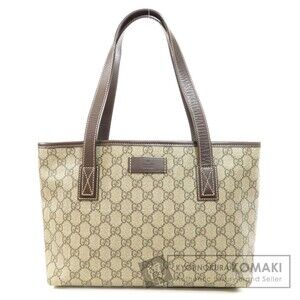 Gucci GG Pattern Leather Handbag